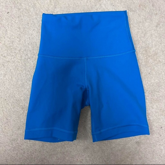 lululemon athletica Pants - lululemon athletica Vibrant Blue Bike Shorts